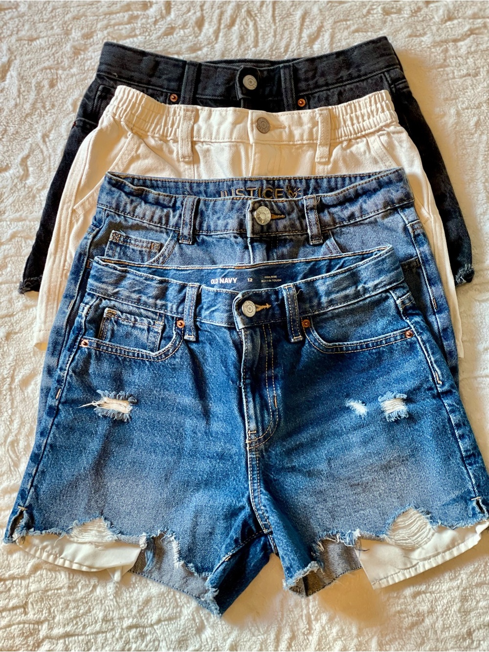 Girls Denim Short Bundle- 4pair